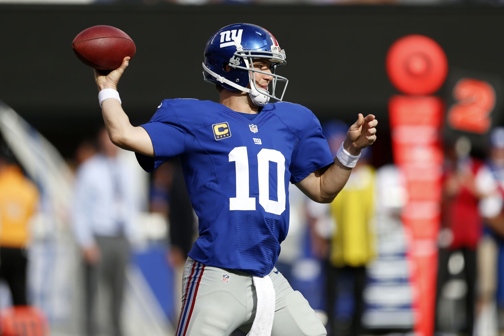 2012: Eli Manning's 510 yards is second-best performance in team history